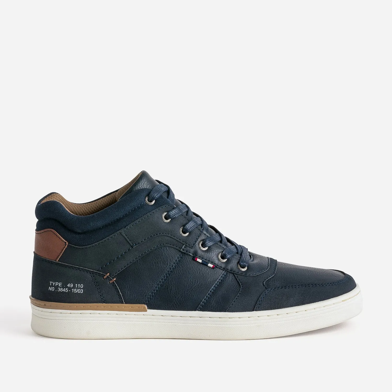 Basket marine semi-montante - Baskets / Tennis Homme | ERAM