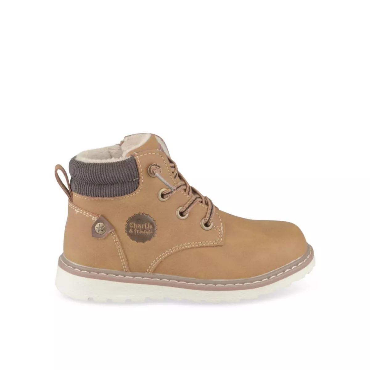 Bottines JAUNE CHARLIE & FRIENDS