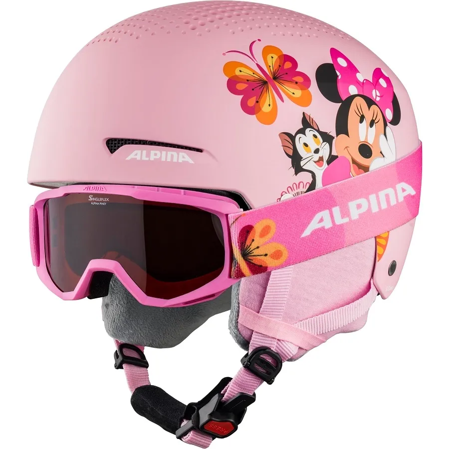 Casque de Ski Alpina Junior Zupo Disney Set Minnie Mouse