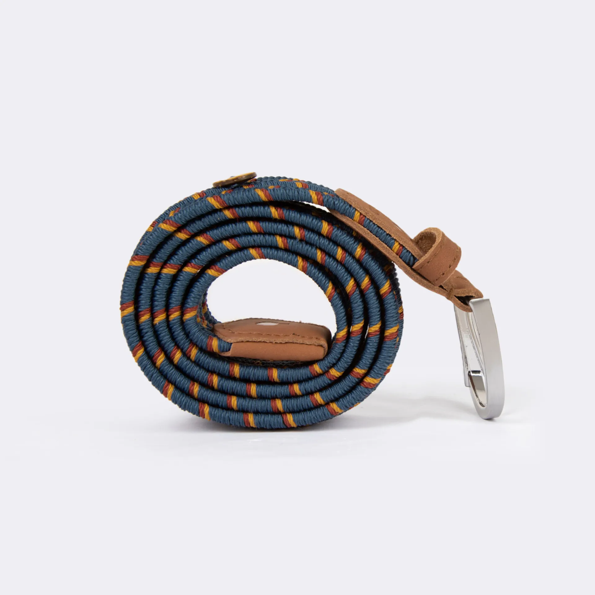 Ceinture bleu marine & rouge bleu marine & rouge - modèle Belt - FAGUO