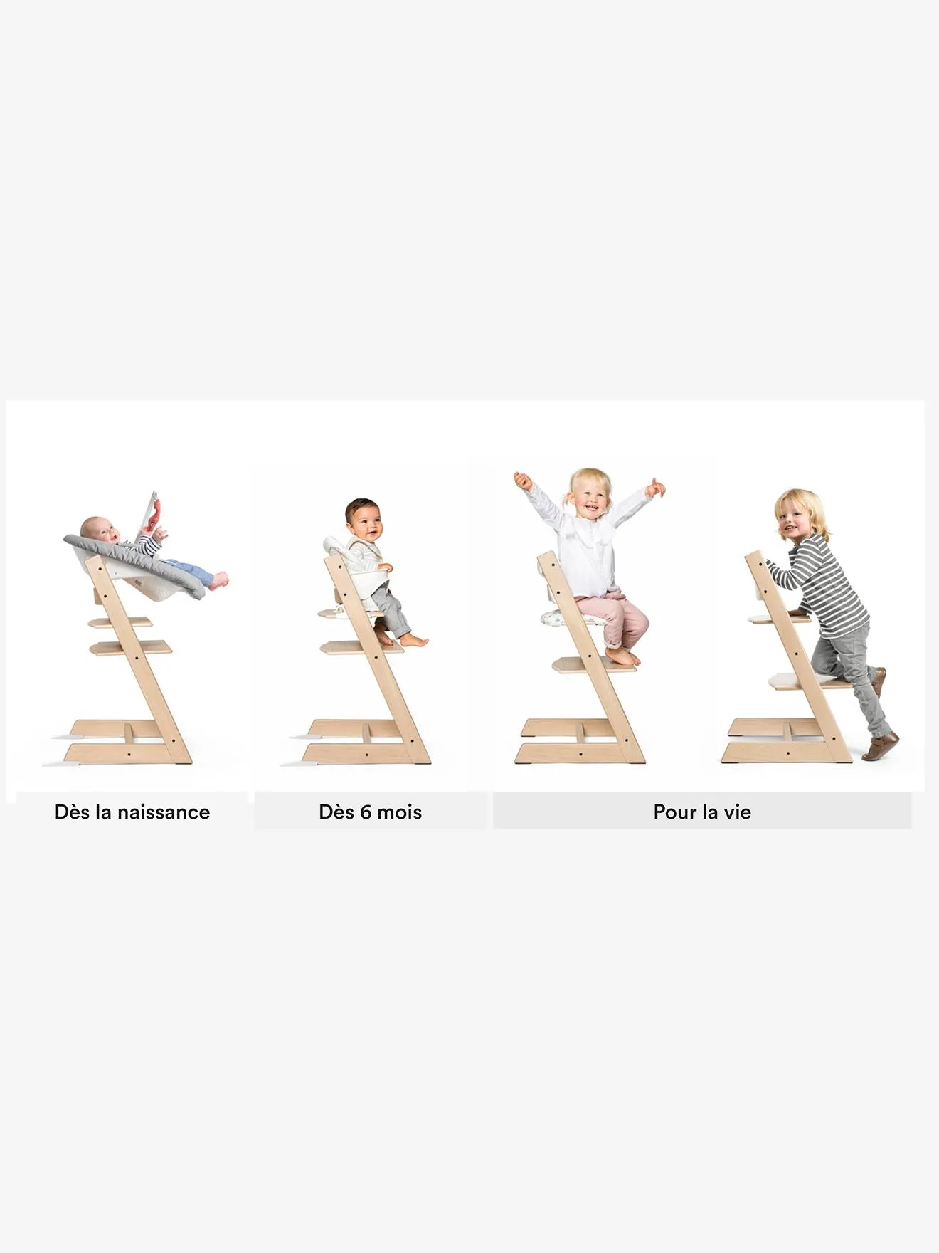 Chaise haute Tripp Trapp STOKKE naturel - Stokke