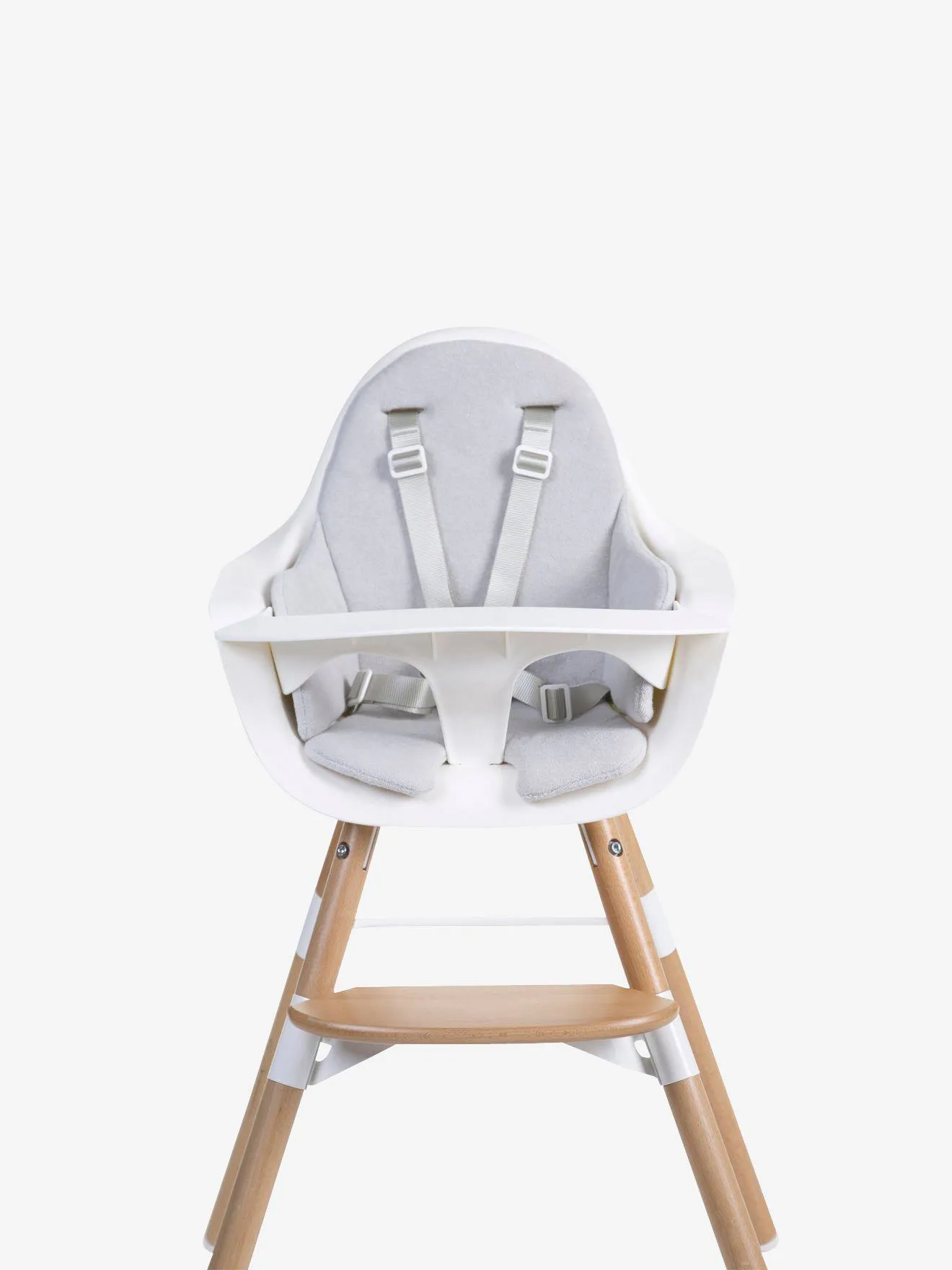 Coussin éponge pour chaise Evolu CHILDHOME pastel gris - Childhome