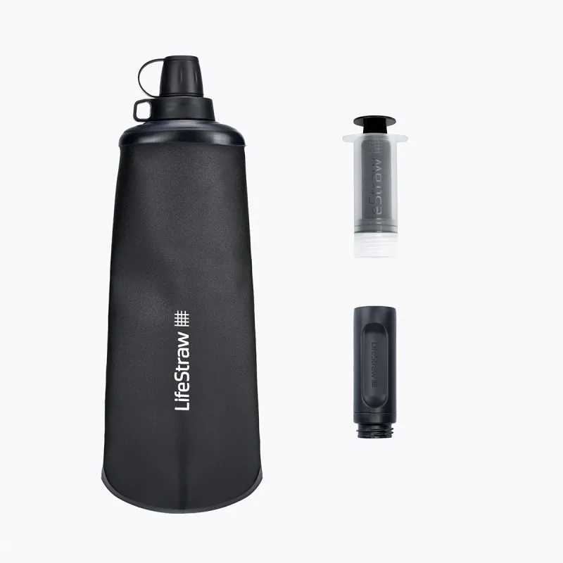 Gourde souple Flex Basic 1L Peak Serie Lifestraw