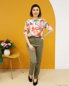Kit pantalon Robbie – gabardine kaki