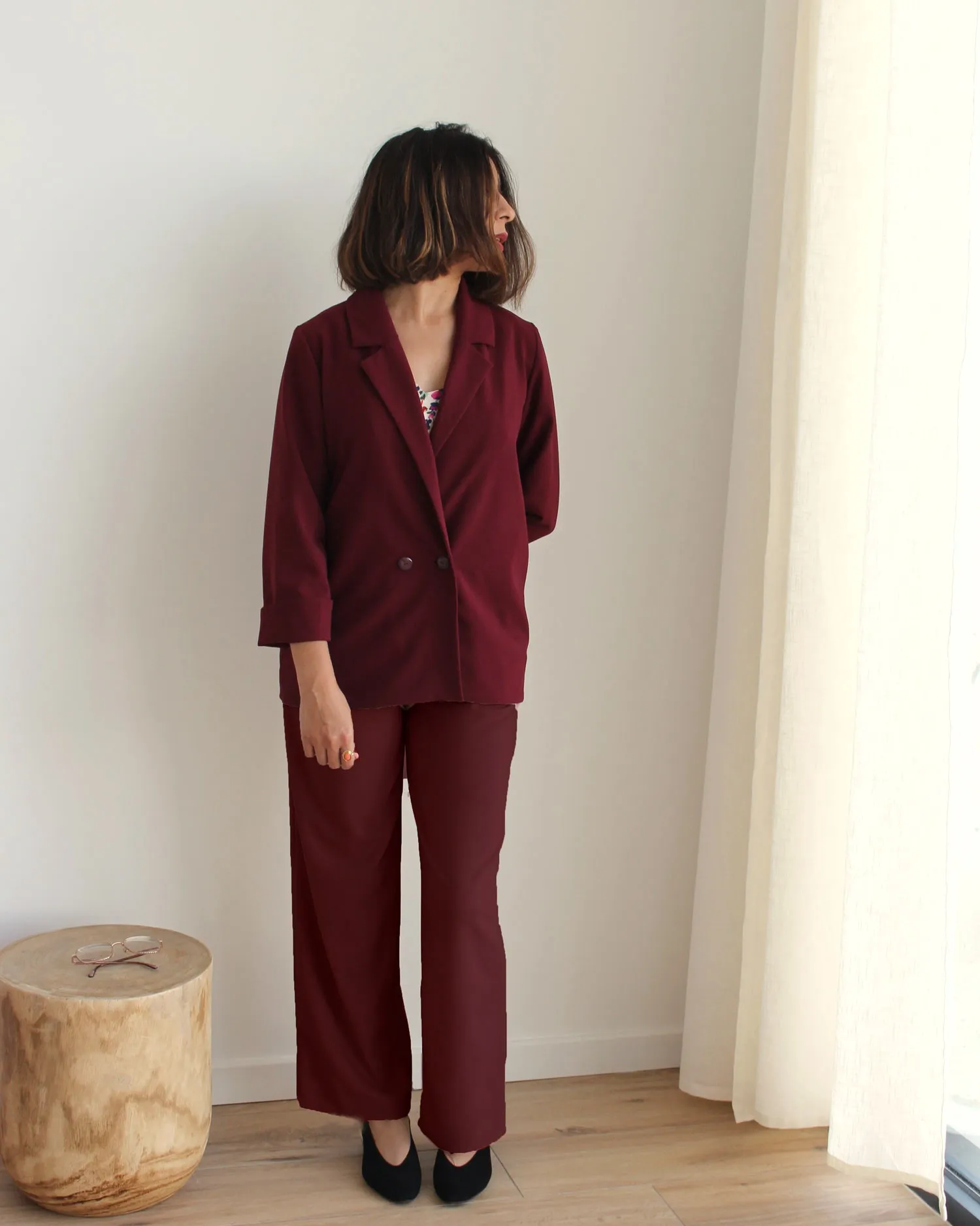 Kit pantalon Wendy – bordeaux