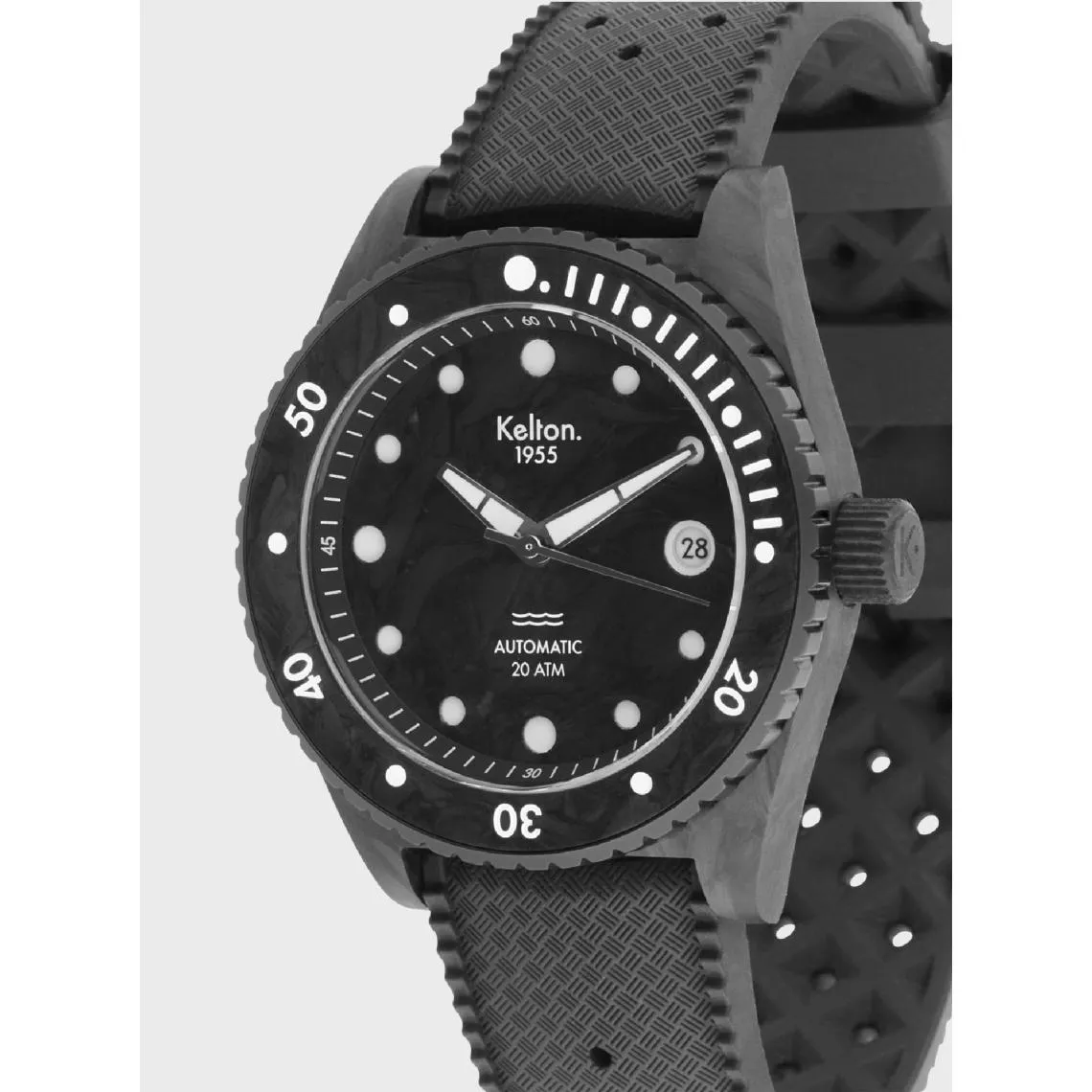 Montre De Plongée 1955 Carbone - 9125112 20 ATM | 3 Suisses