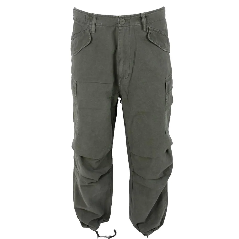 Pantalon type Moleskine délavé