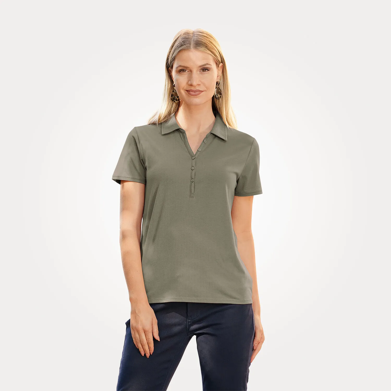 Polo basique uni ⋆ Lehner Versand