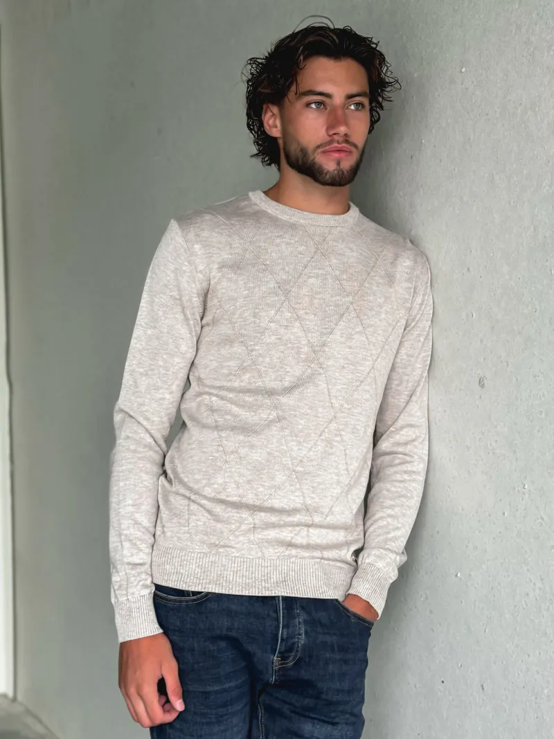 Pull Maé - Taupe