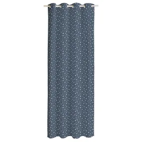 Rideau Denim 140 X 240 cm Coton 180g/m2 Imprimé Étoile | 3 Suisses