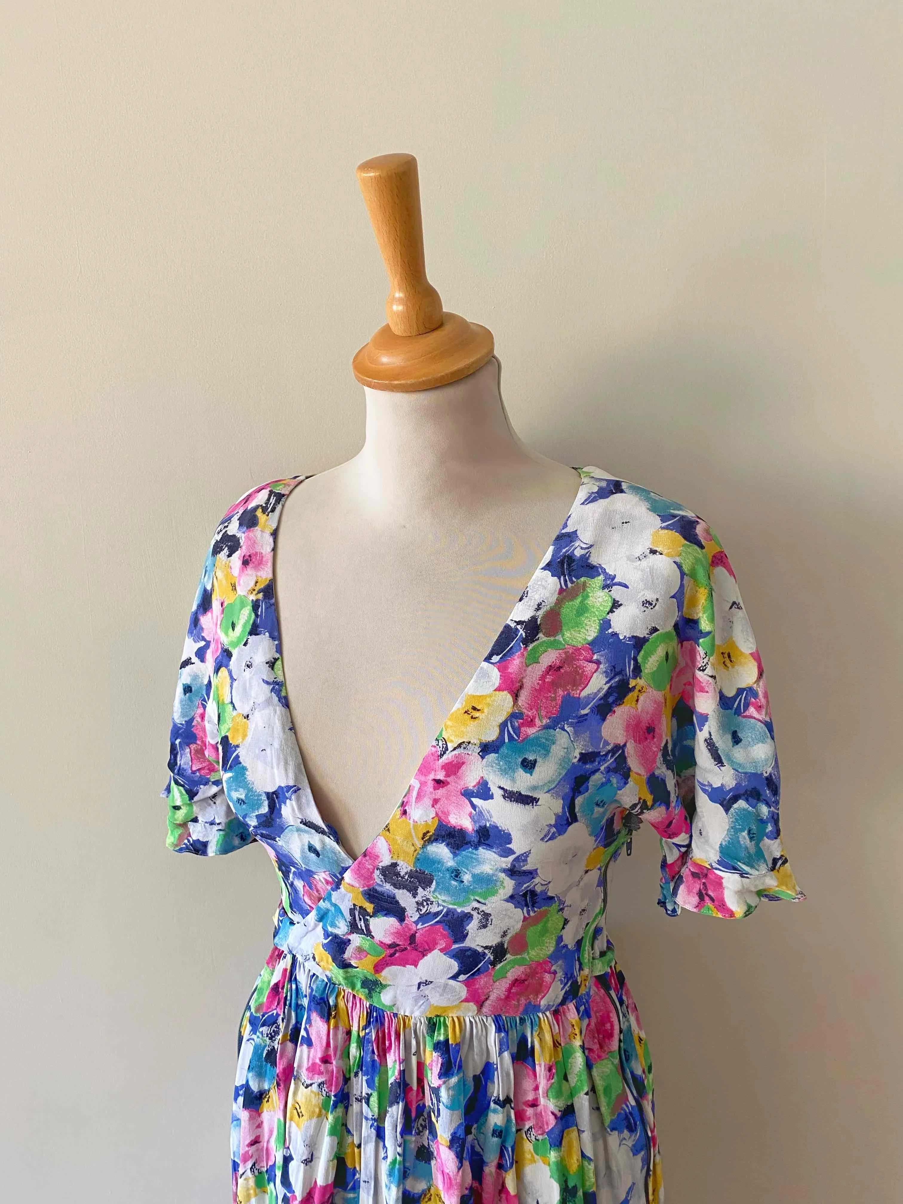 Robe Cacharel à fleurs