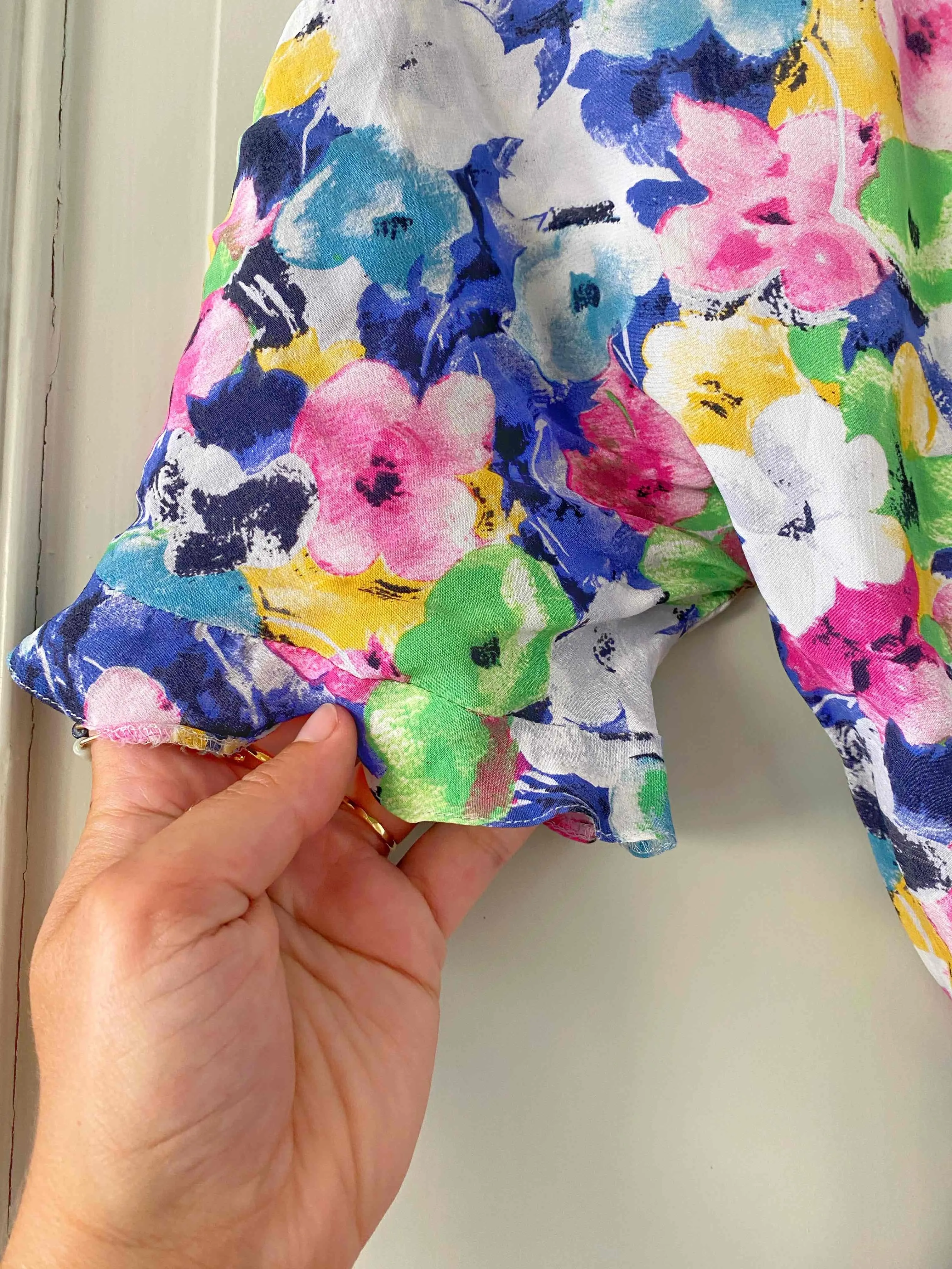 Robe Cacharel à fleurs