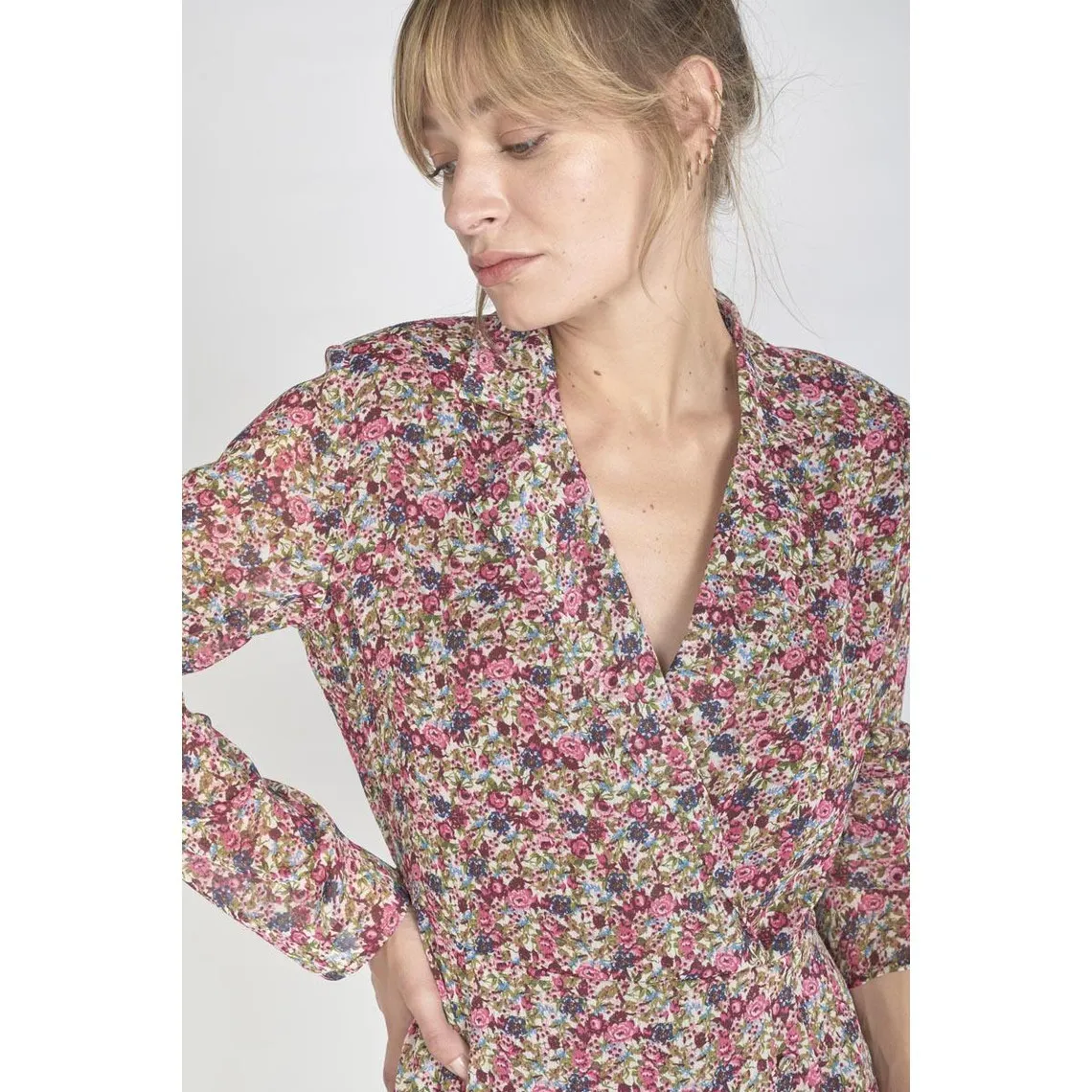 Robe droite HABBES rose | 3 Suisses