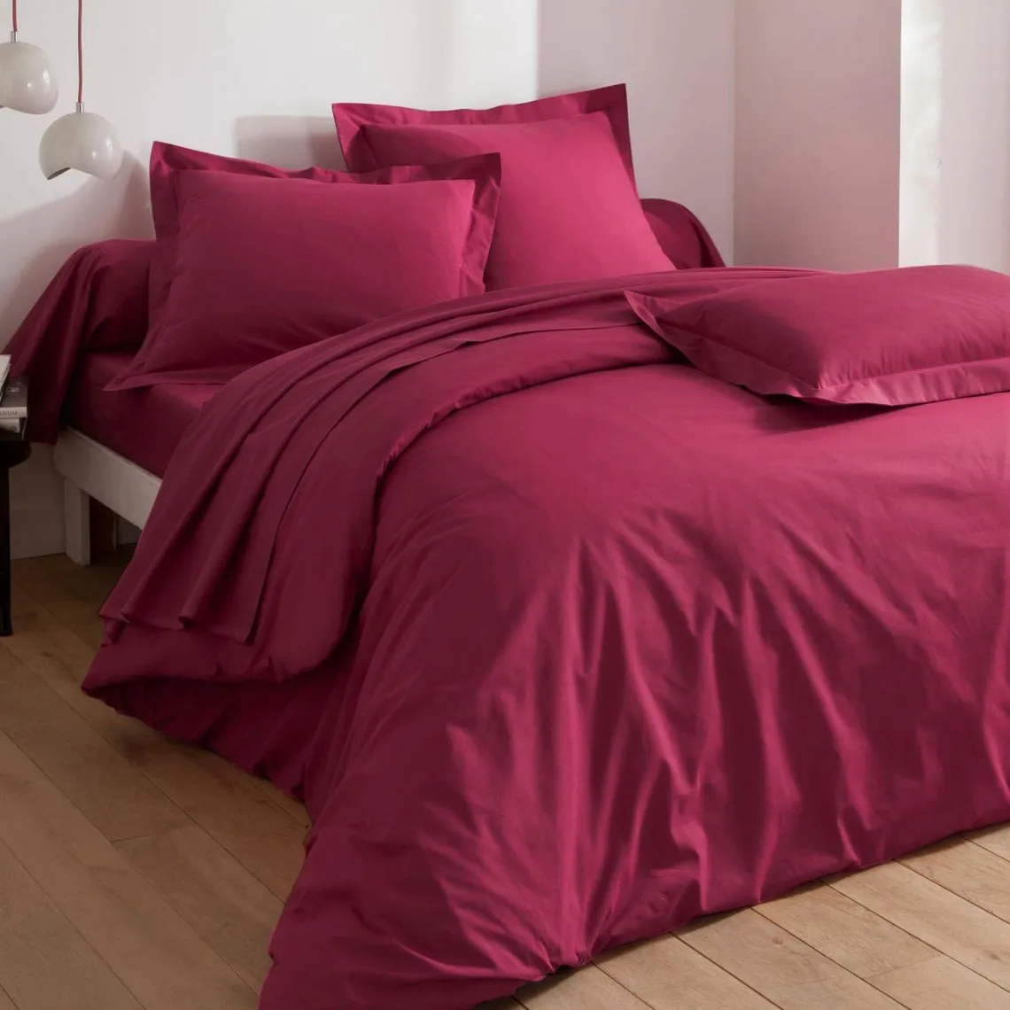 Taie d'oreiller POLYCOTON UNI  indie | 3 Suisses
